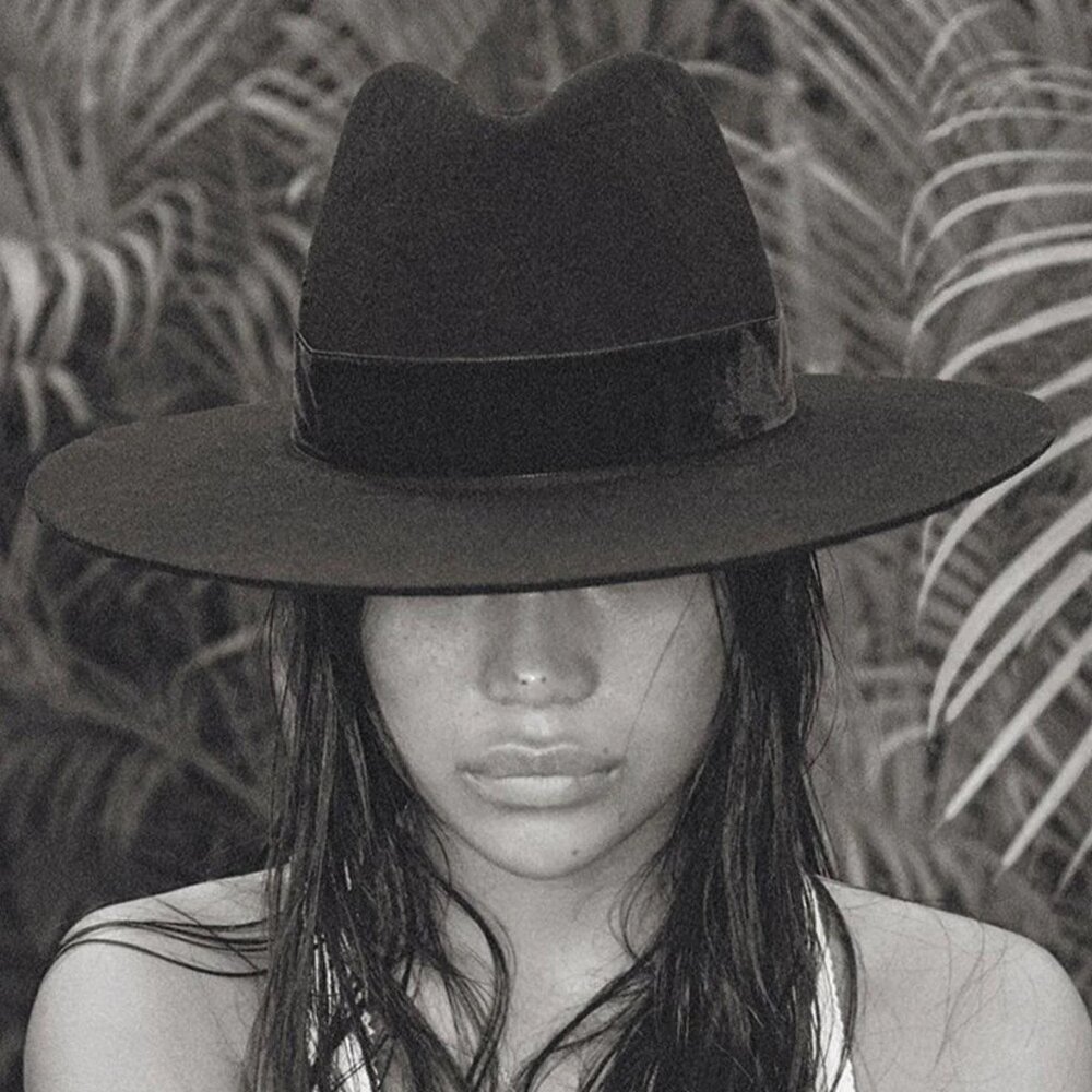 LACK OF COLOR HAT - BENSON IN BLACK - SMALL